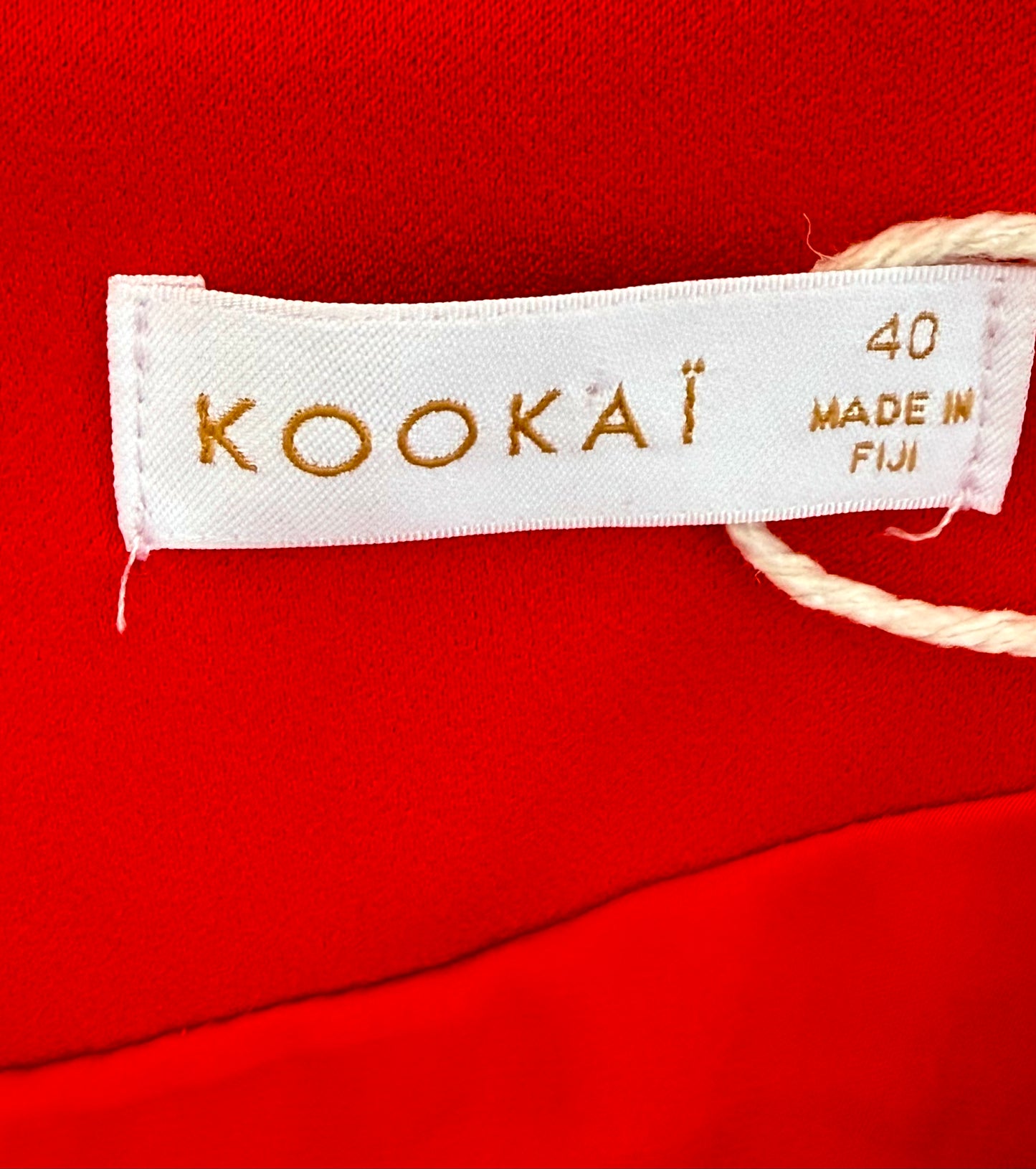 KOOKAI Red Knee Length Dress
