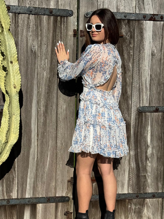 HELLO MOLLY Floral Mini Dress