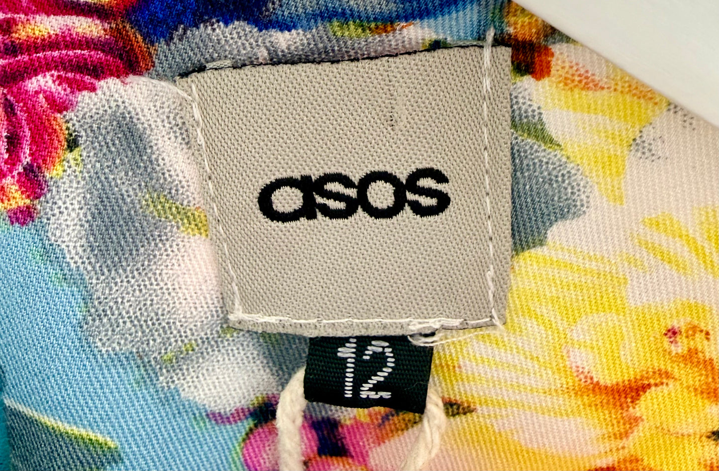 ASOS Floral Knee Length Dress, Sz UK6 (Fits S-M)