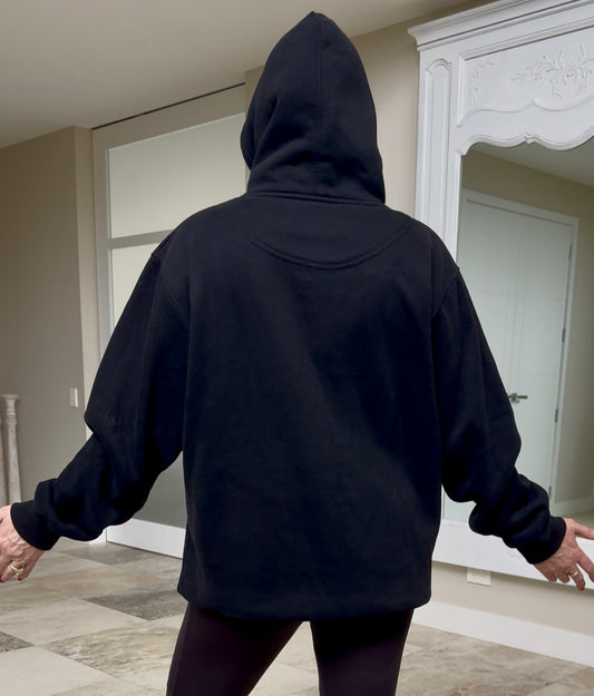 TIRED CITY Black Hoodie