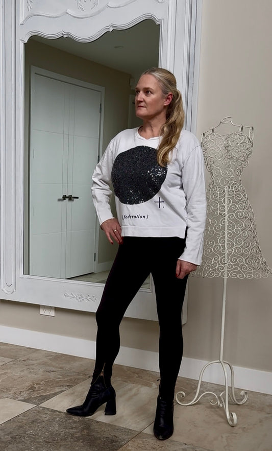 FEDERATION White Jumper