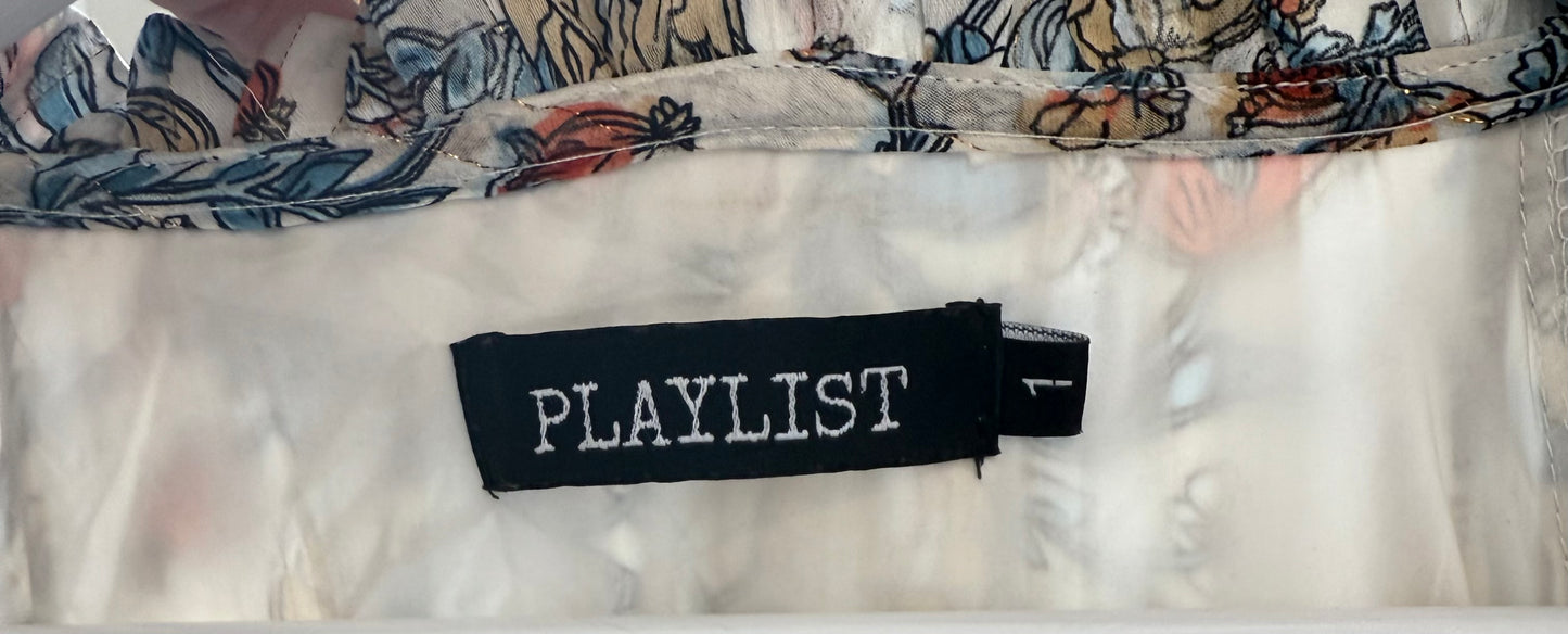 PLAYLIST Midi Floral Dress