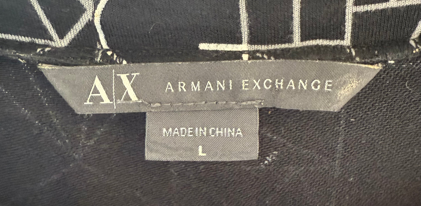 ARMANI EXCHANGE Knee Length Black Dress