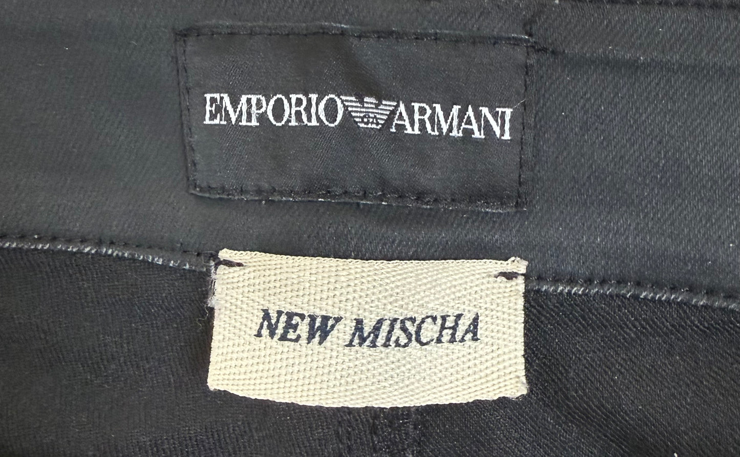 EMPORIO ARMANI Black Trousers