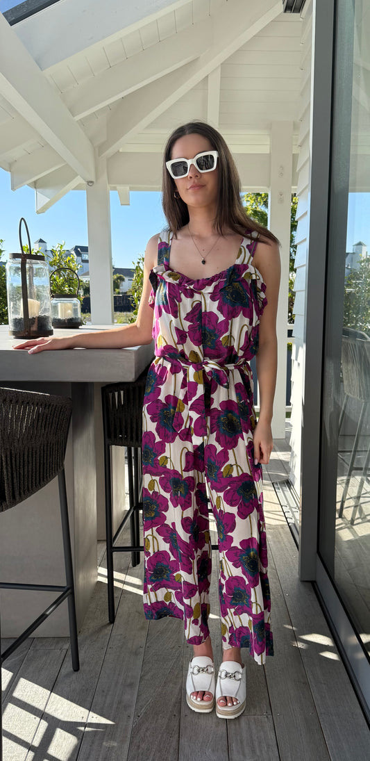 RUBY/LIAM Floral Jumpsuit