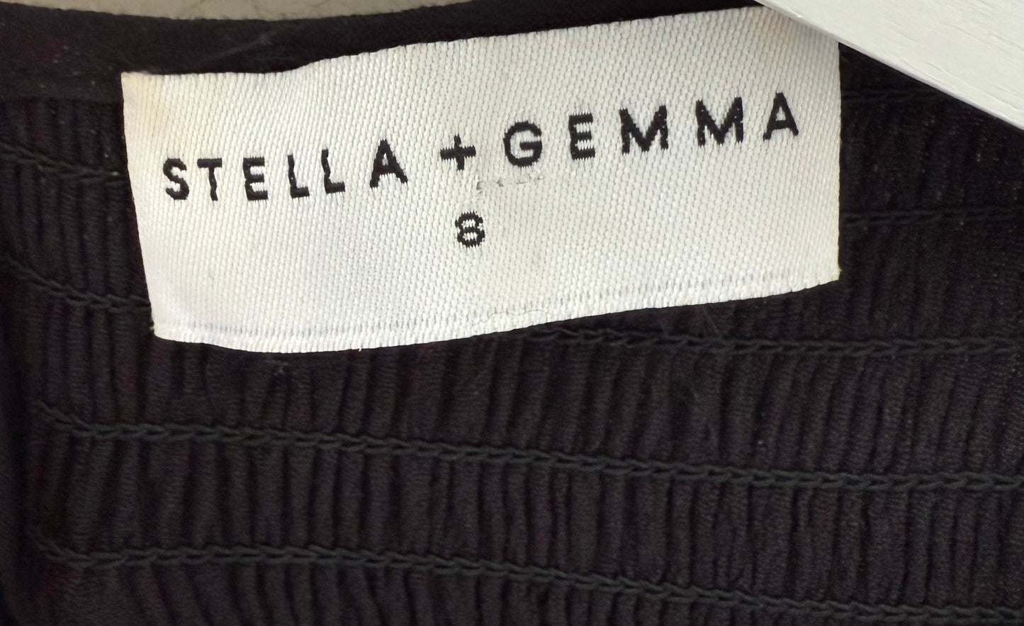 STELLA + GEMMA Maxi Navy Blue Dress