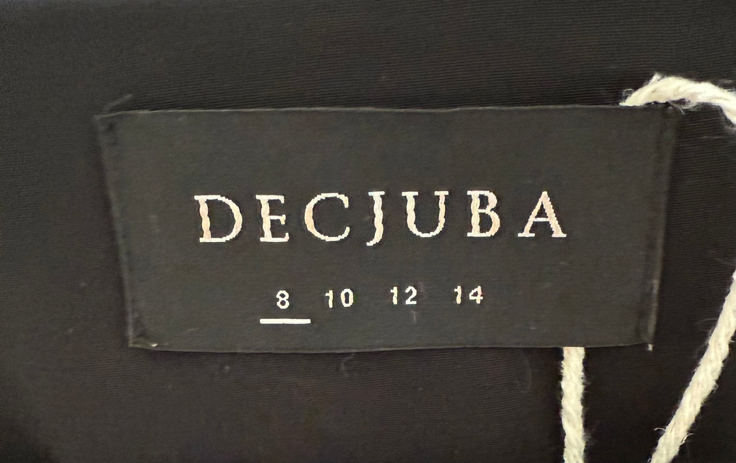 Decjuba Black Knee Length Dress