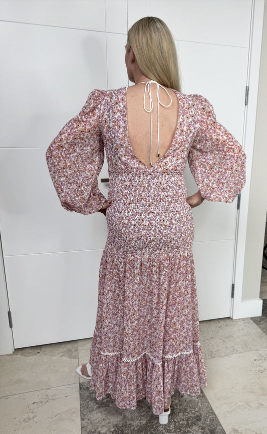 SIGNIFICANT OTHER Long Floral Dress