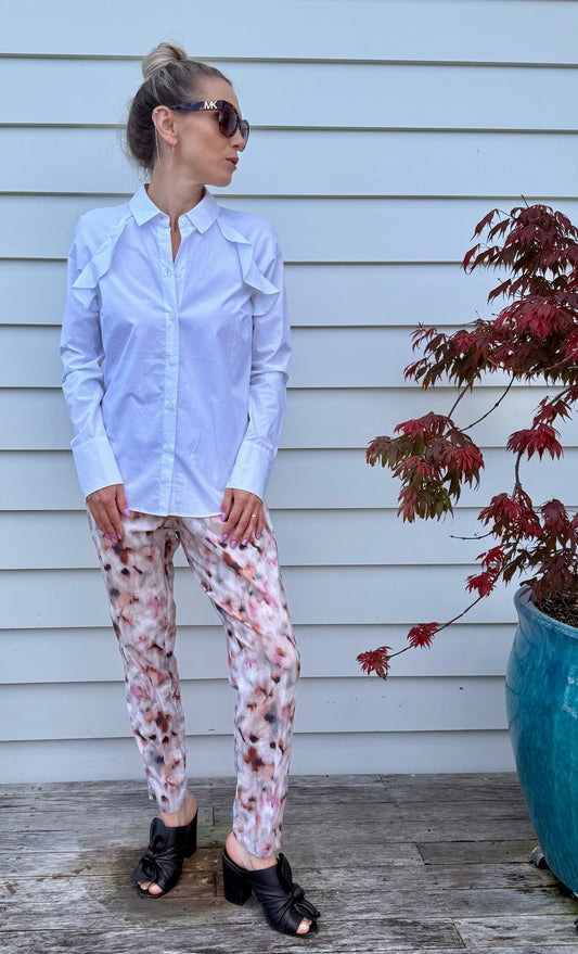 ARMANI EXCHANGE White Tailored Shirt