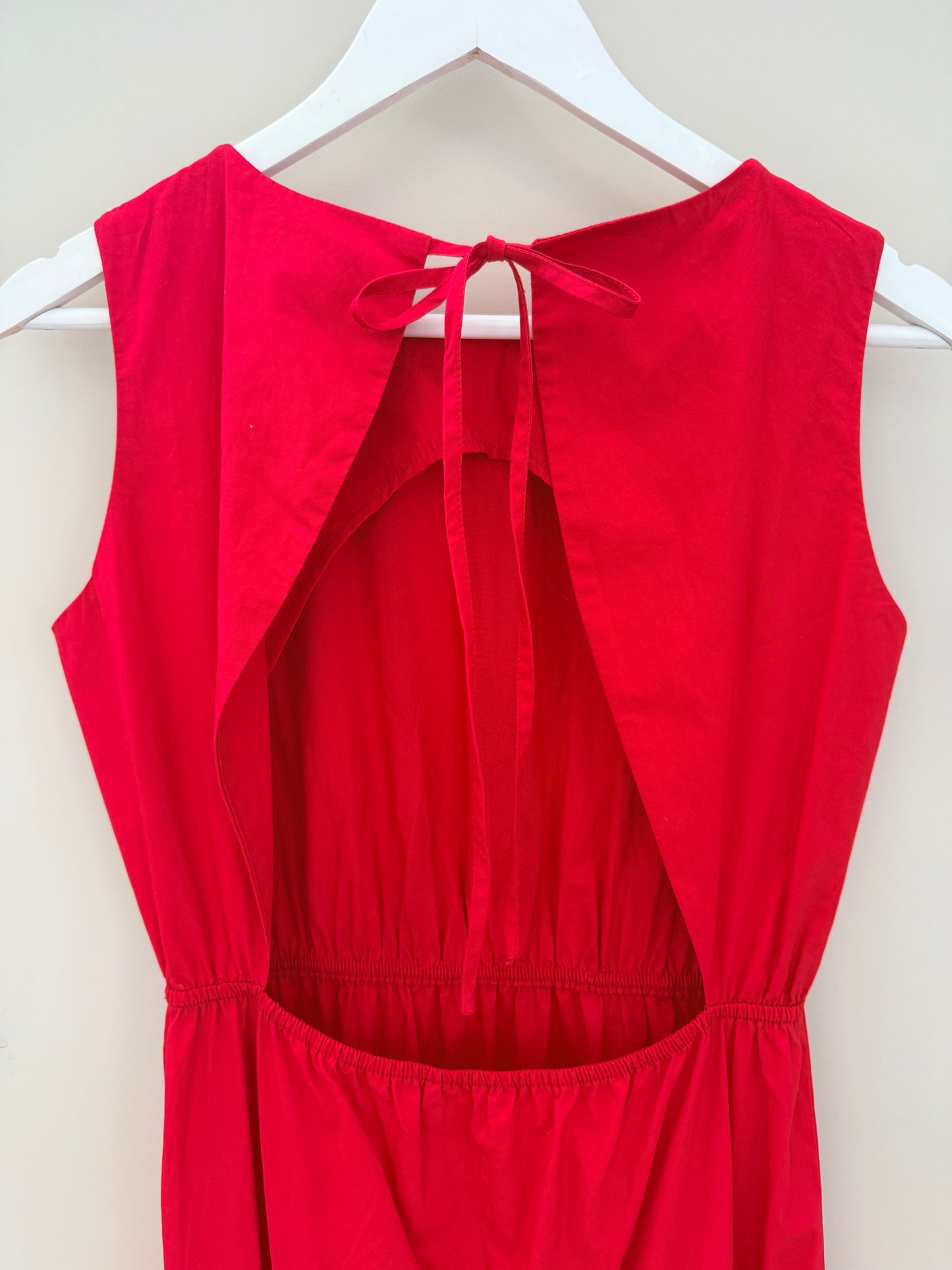 URBAN REVIVO Red Midi Dress