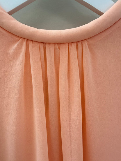 COS Pink/Coral Midi Dress