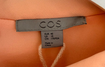 COS Pink/Coral Midi Dress