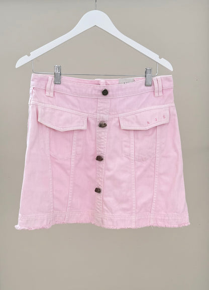 AJE Pink Mini Skirt