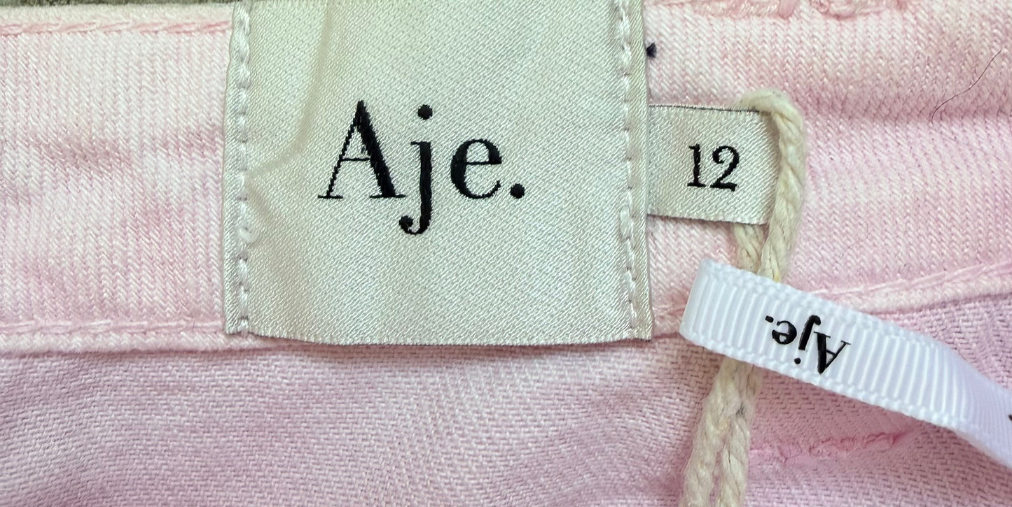 AJE Pink Mini Skirt