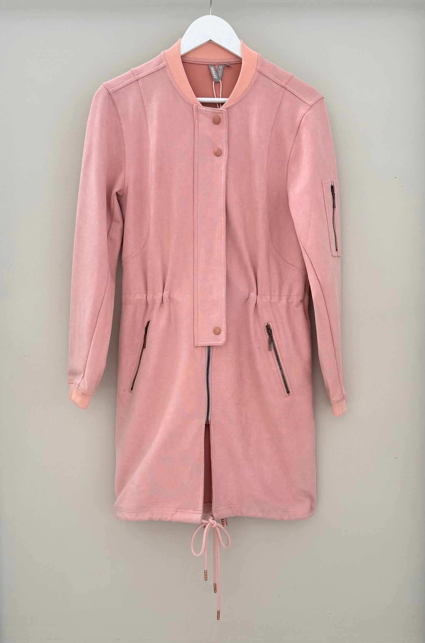 MADLY SWEETLY Pink Mini-Knee Length Dress