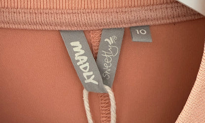 MADLY SWEETLY Pink Mini-Knee Length Dress
