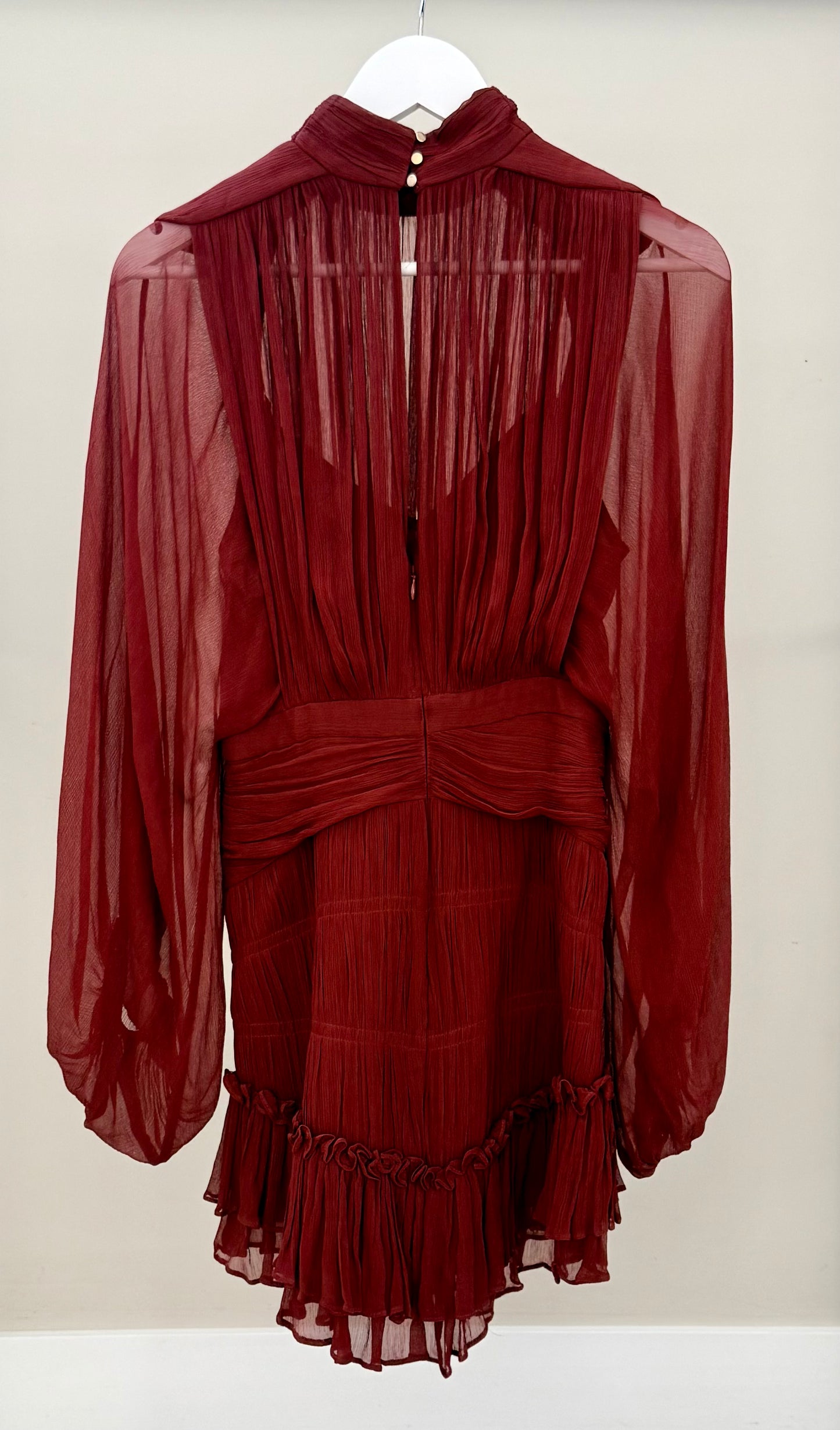 SHONA JOY Maroon Mini Dess