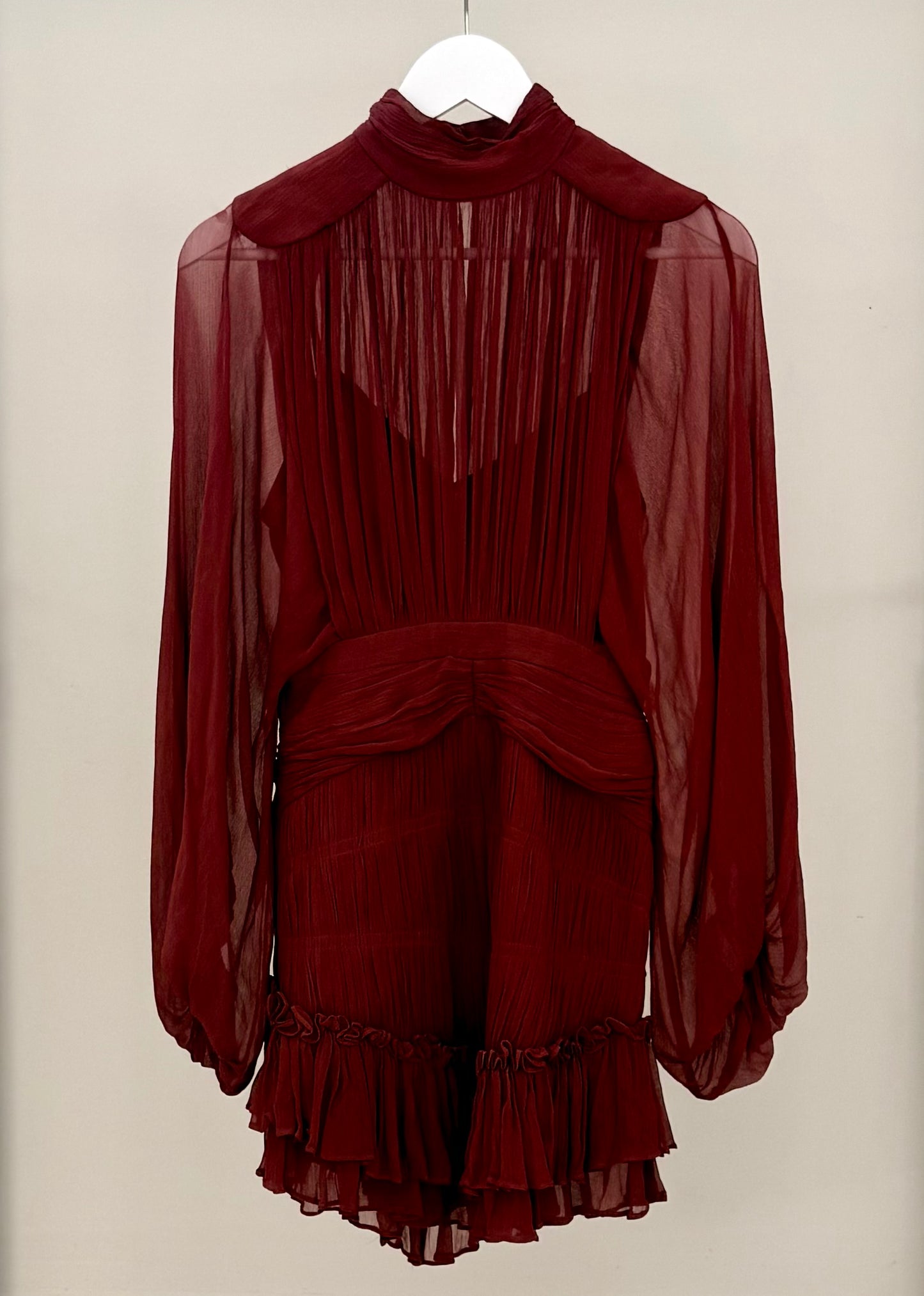 SHONA JOY Maroon Mini Dess