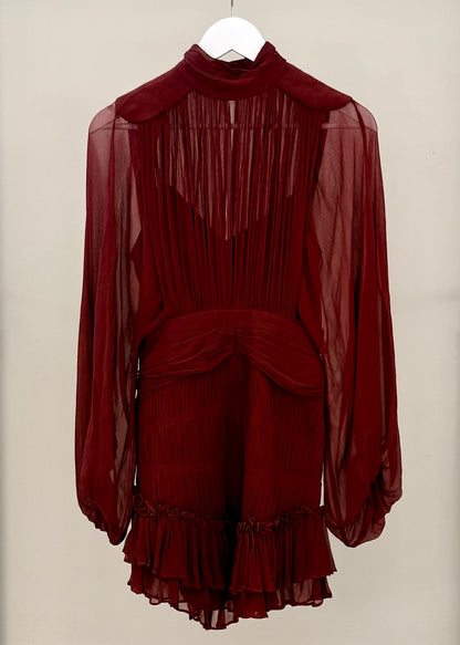 SHONA JOY Maroon Mini Dess