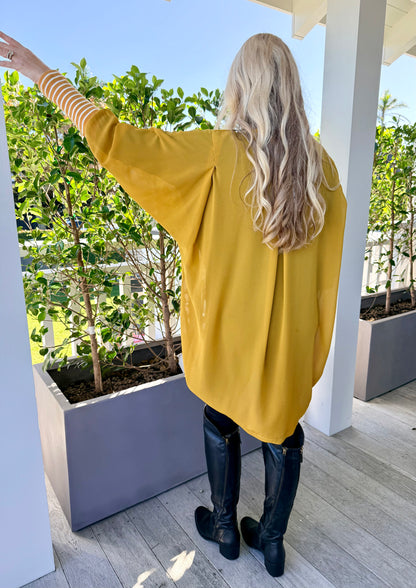 AUGUSTINE - Betty Basics - Yellow Kimono