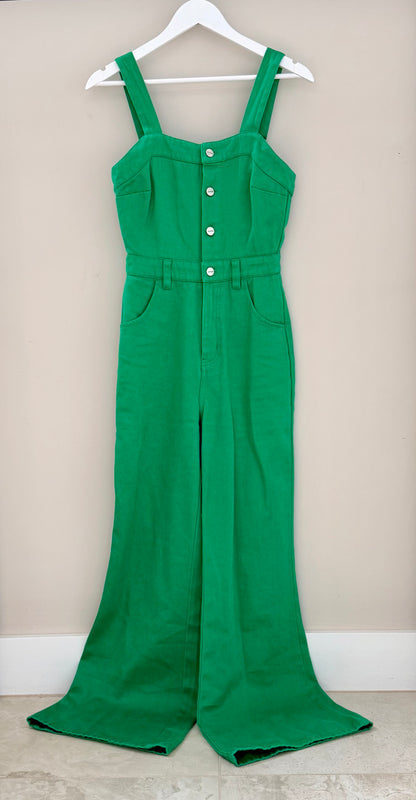AFENDS Green Hemp/Organic Cotton Blend Jumpsuit