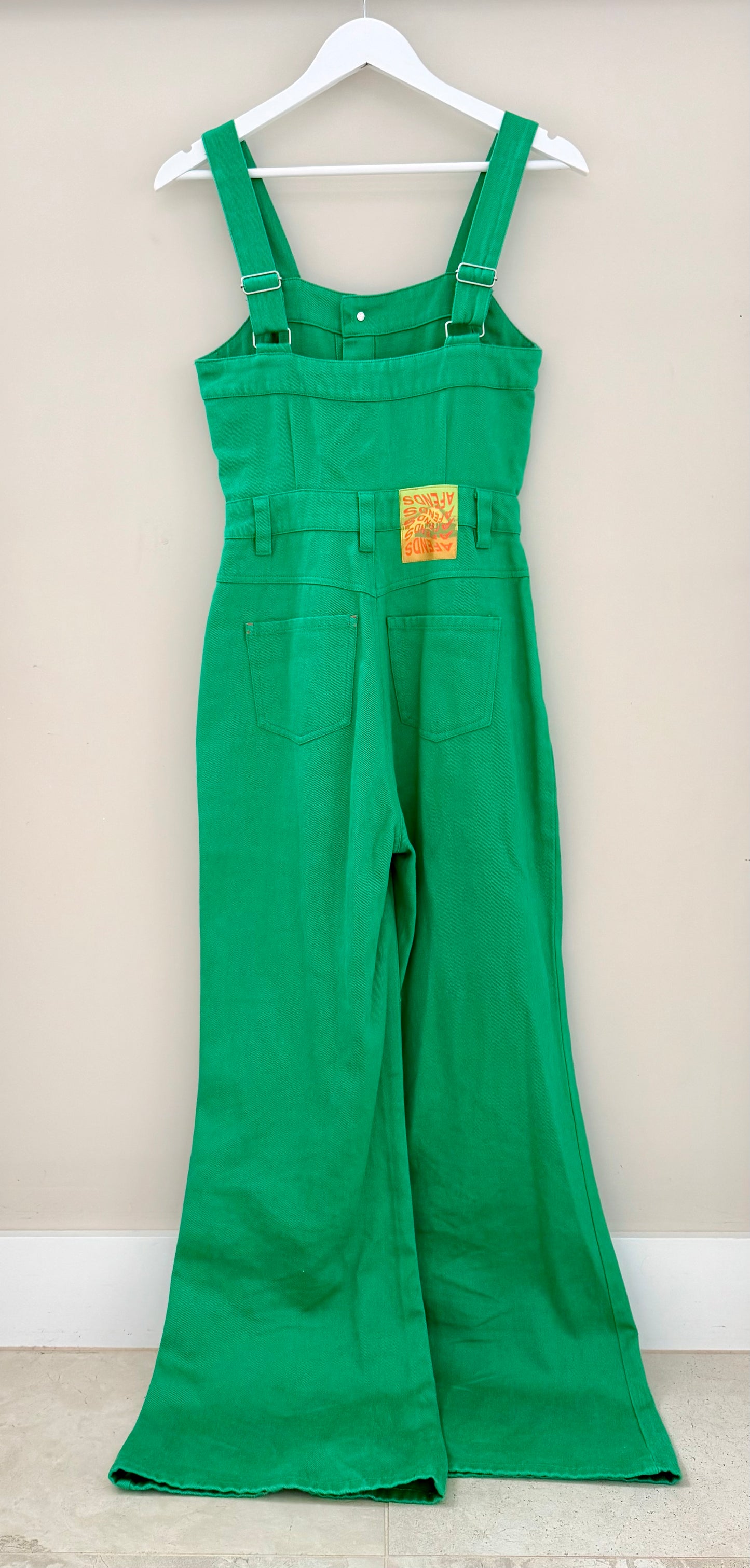 AFENDS Green Hemp/Organic Cotton Blend Jumpsuit