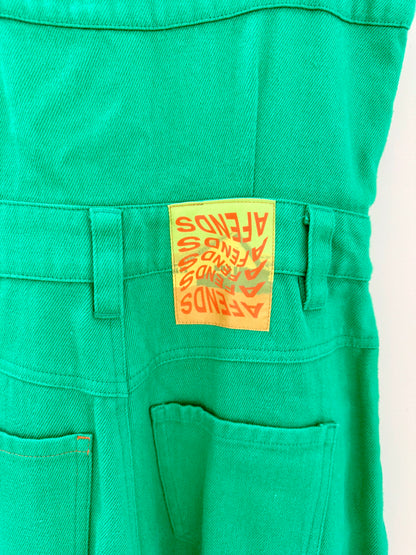AFENDS Green Hemp/Organic Cotton Blend Jumpsuit