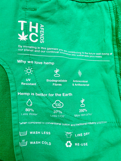 AFENDS Green Hemp/Organic Cotton Blend Jumpsuit