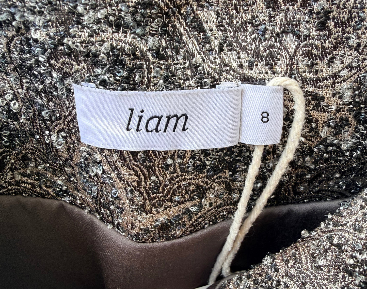 RUBY/LIAM Grey Mini Skirt