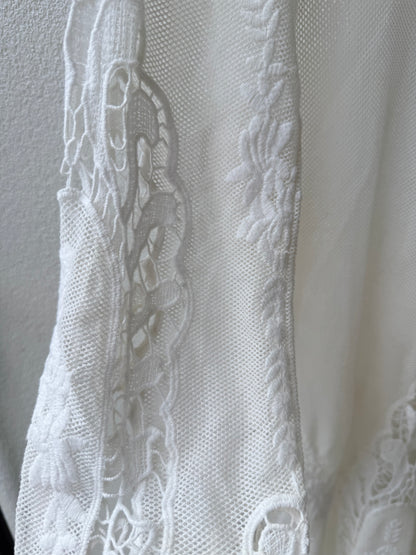 TRELISE COOPER Sheer Knee Length Dress