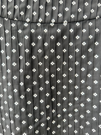 RUBY Black/White Floral Mini Skirt