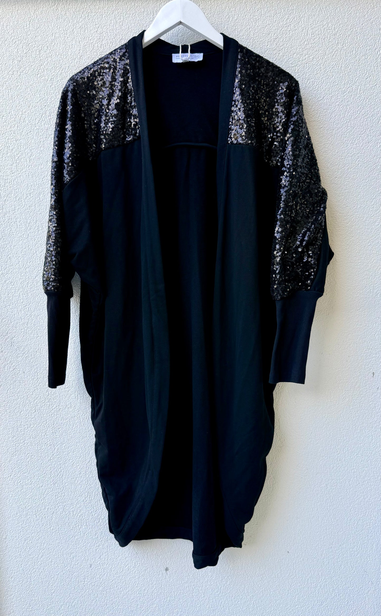 AUGUSTINE - Black Kimono with Sequins