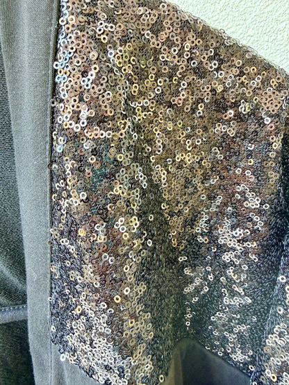 AUGUSTINE - Black Kimono with Sequins