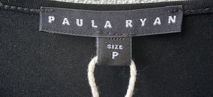 PAULA RYAN Black T-Shirt/Top