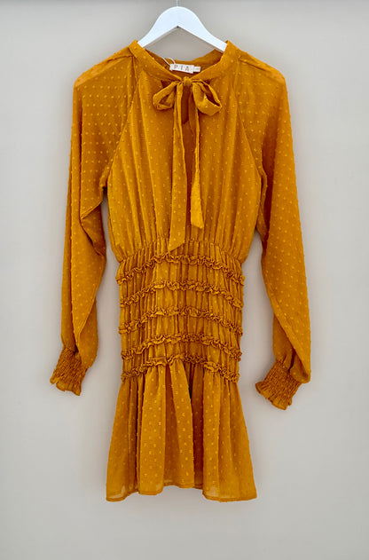 PIA Yellow Mini Dress