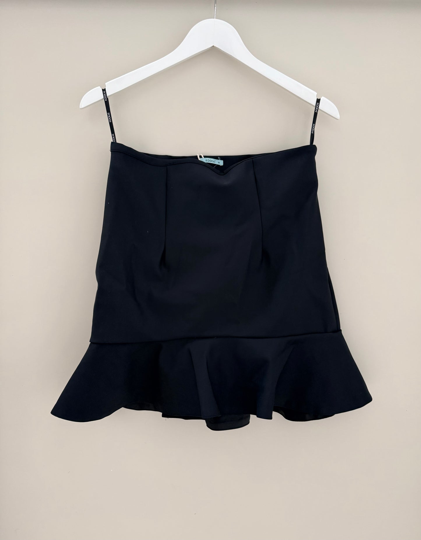 KOOKAI Black Mini Skirt
