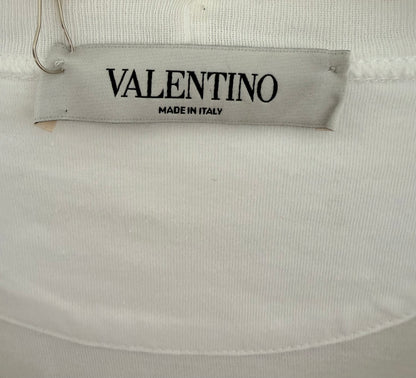 VALENTINO White Short Sleeve T-Shirt