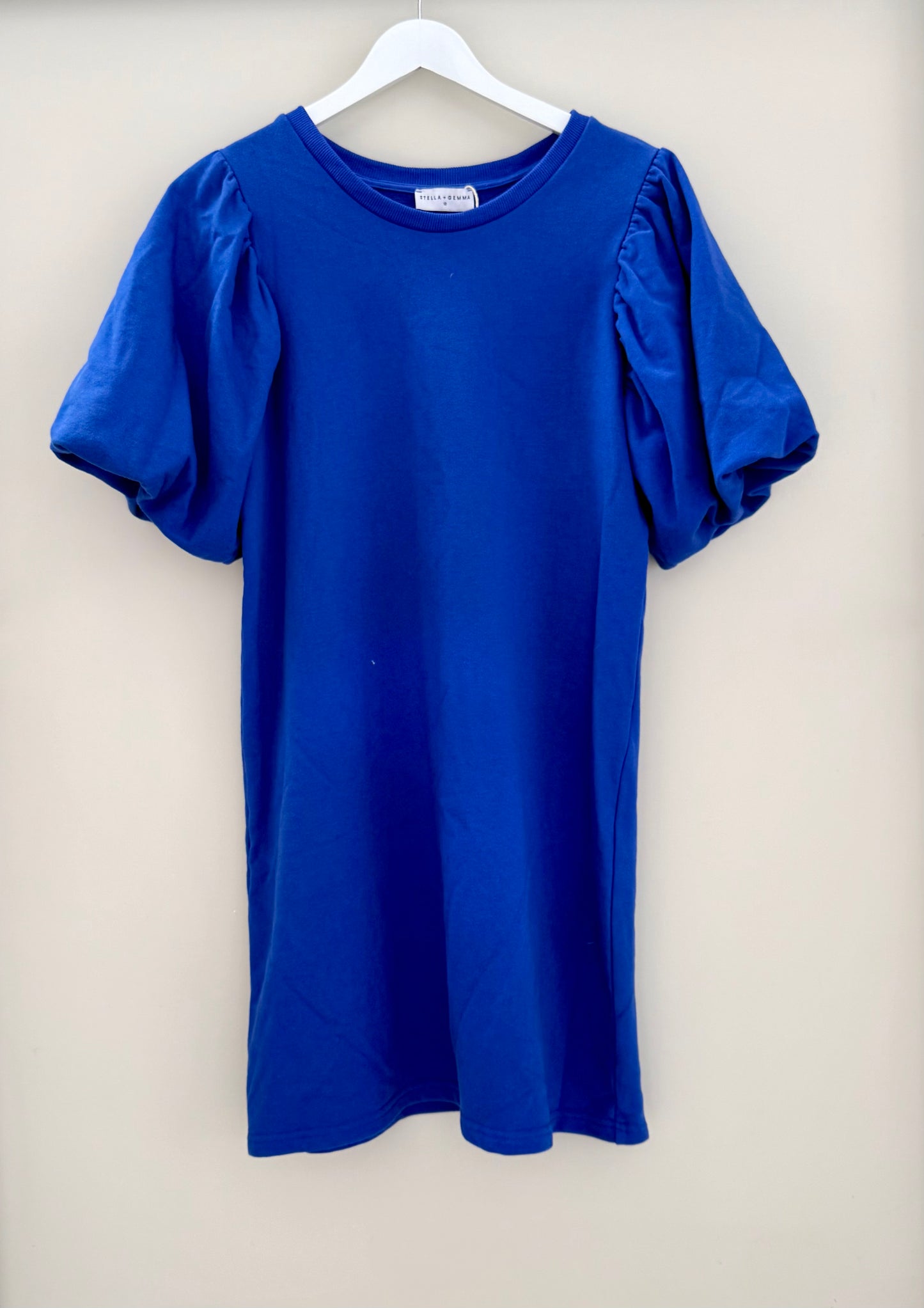 STELLA + GEMMA Blue Knee Length Dress