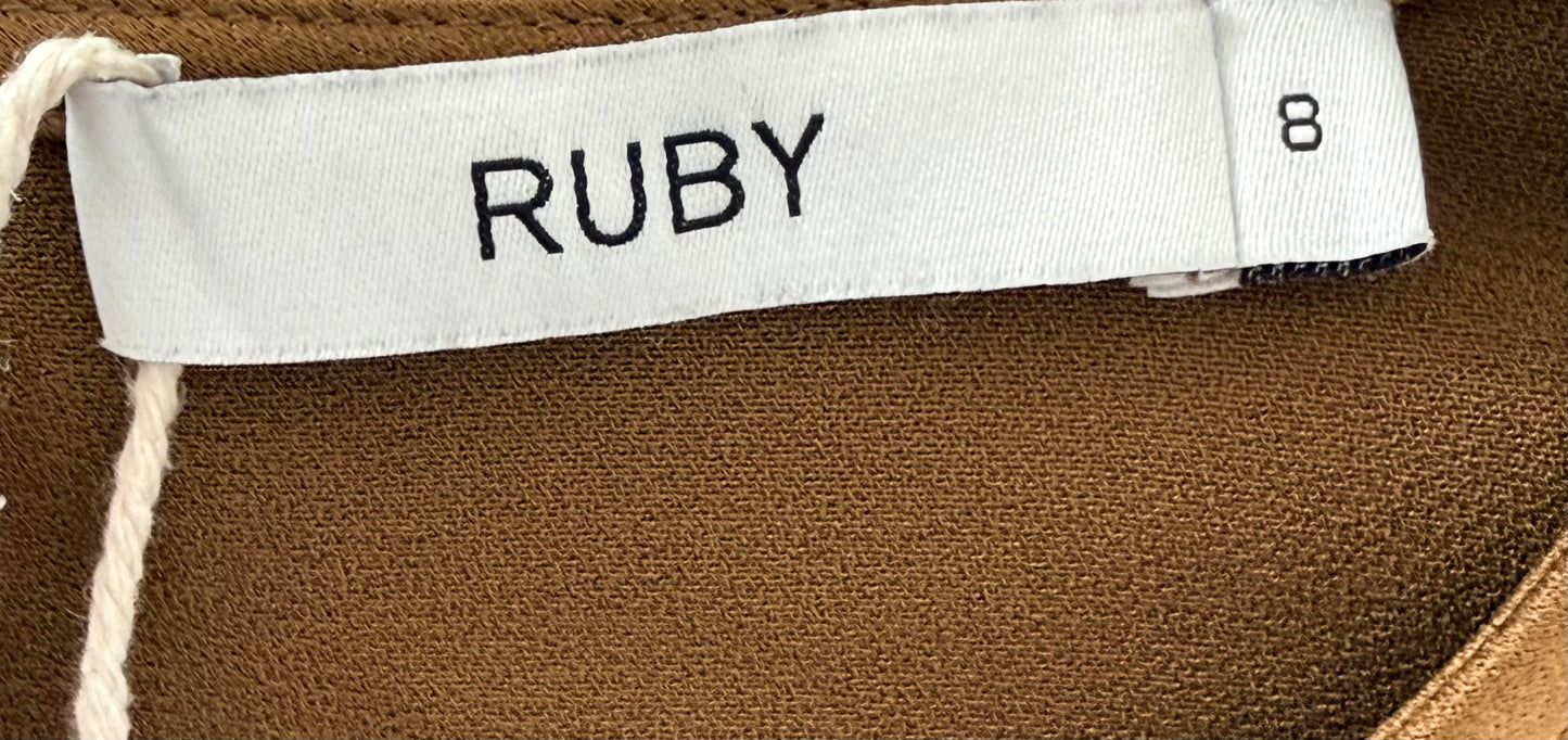 RUBY Gold Mini Dress