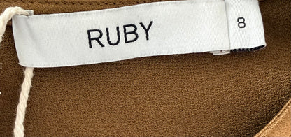 RUBY Gold Mini Dress