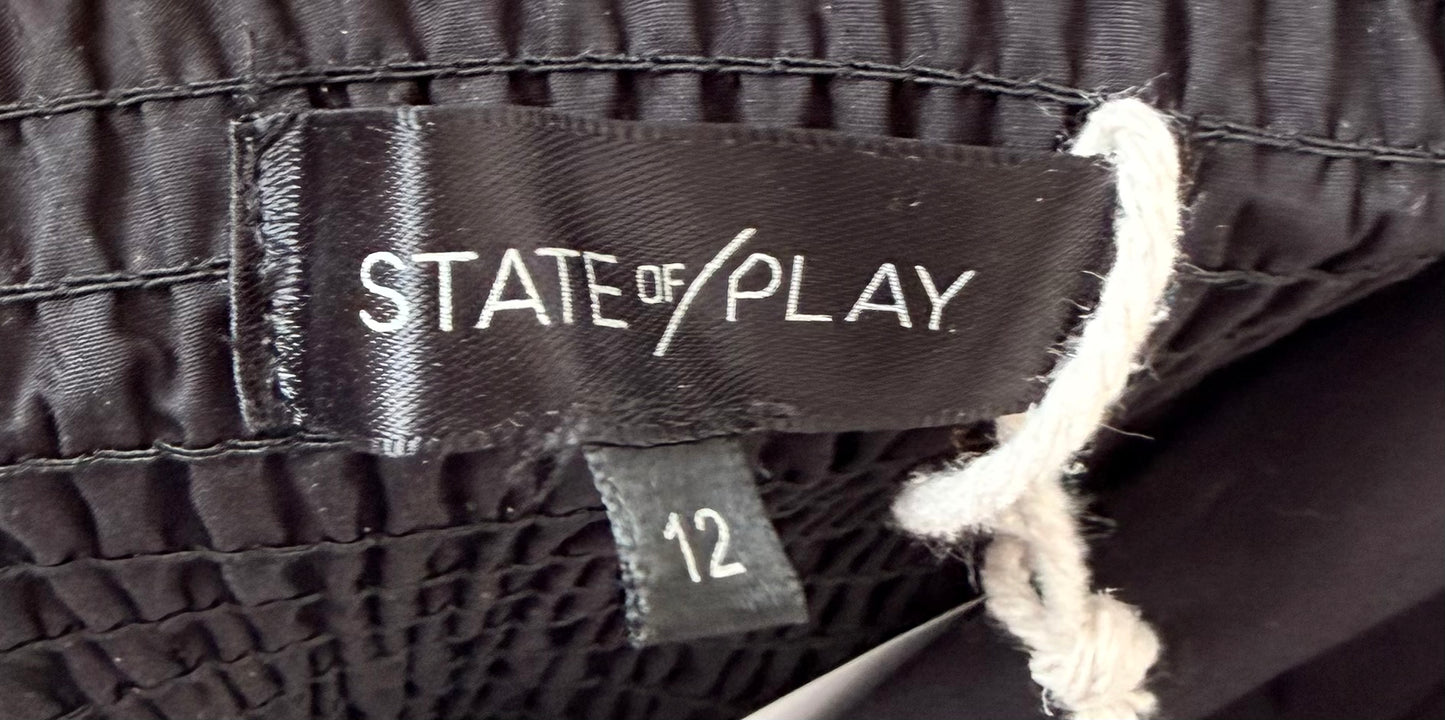 STATE OF PLAY Black Maxi Dress