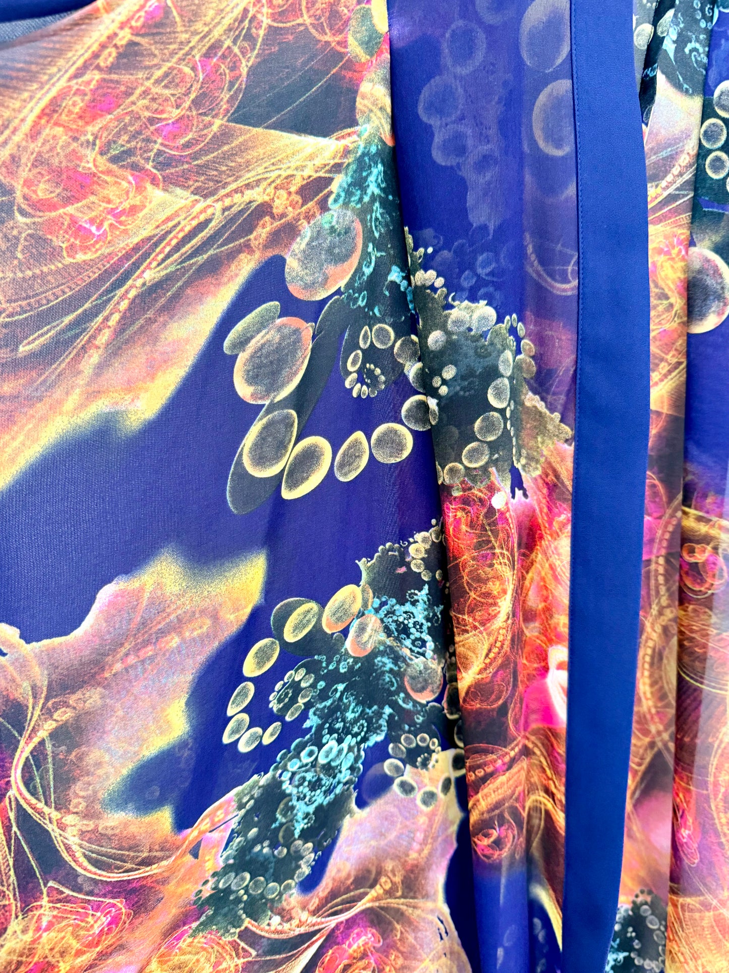 AUGUSTINE/Resort- Purple Floral Kimono