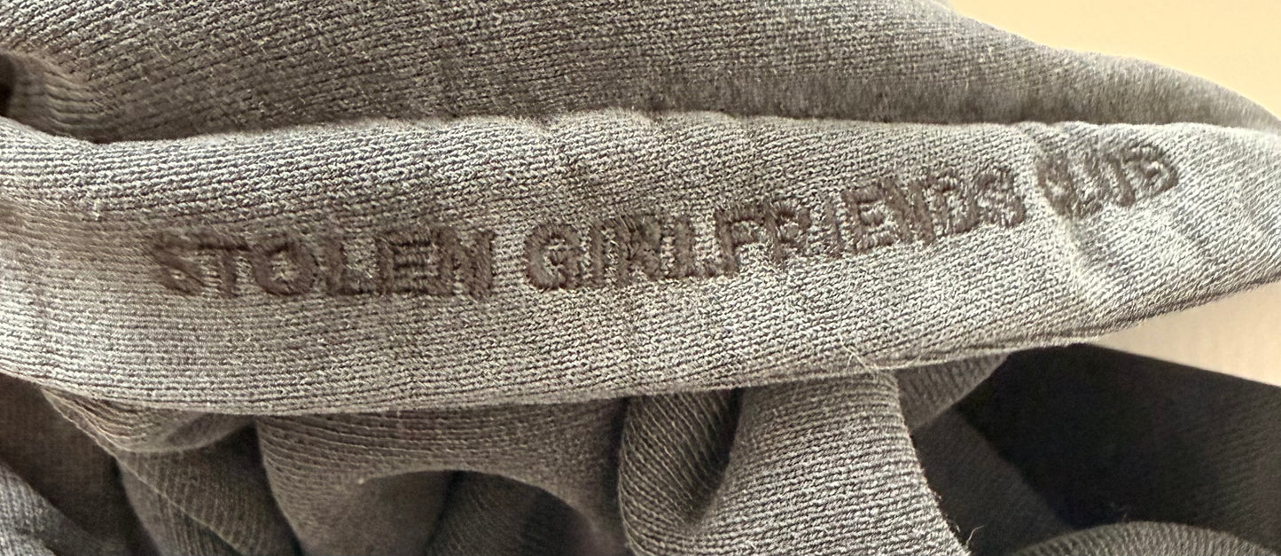 STOLEN GIRLFRIENDS CLUB Navy/Grey Hoodie (Size S)
