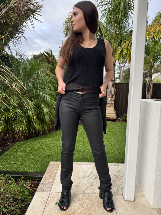 EMPORIO ARMANI Black Trousers