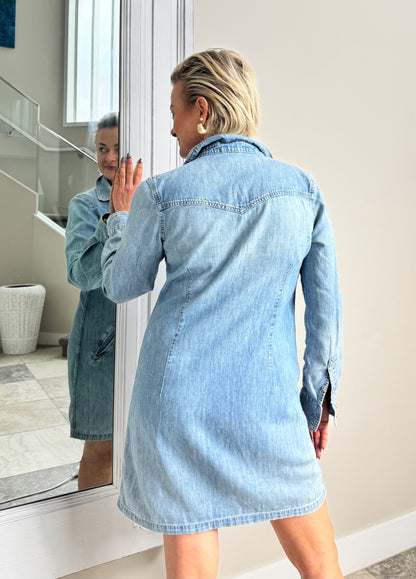 WORKSHOP Blue Mini Dress