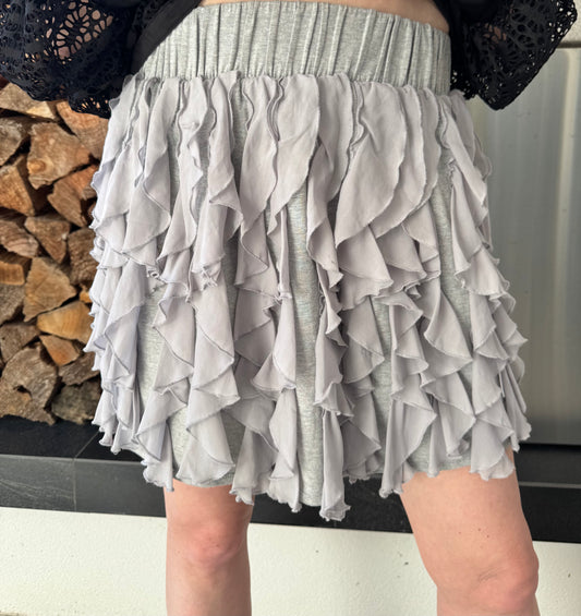 FEDERATION Grey Mini Skirt