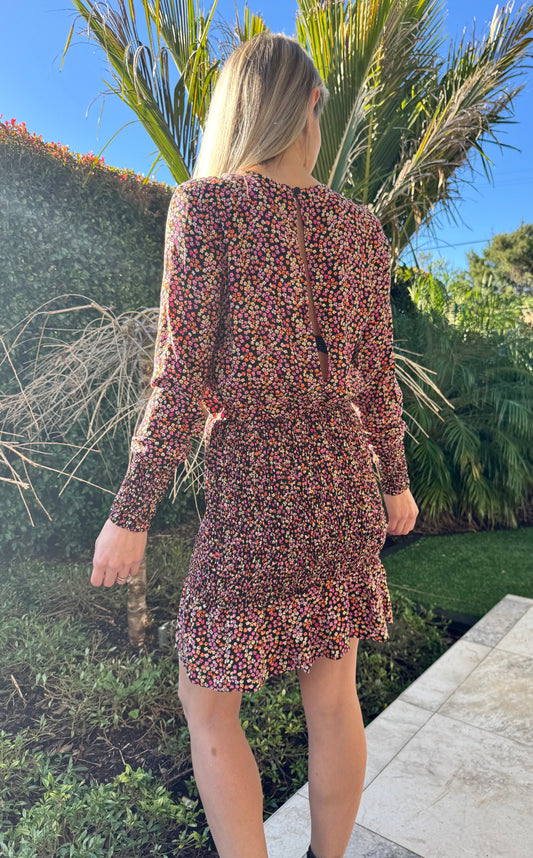 TOPSHOP MOTO Floral Mini Dress