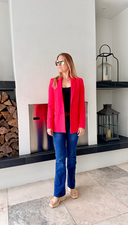 KOOKAI Red Blazer/Jacket, Size 34
