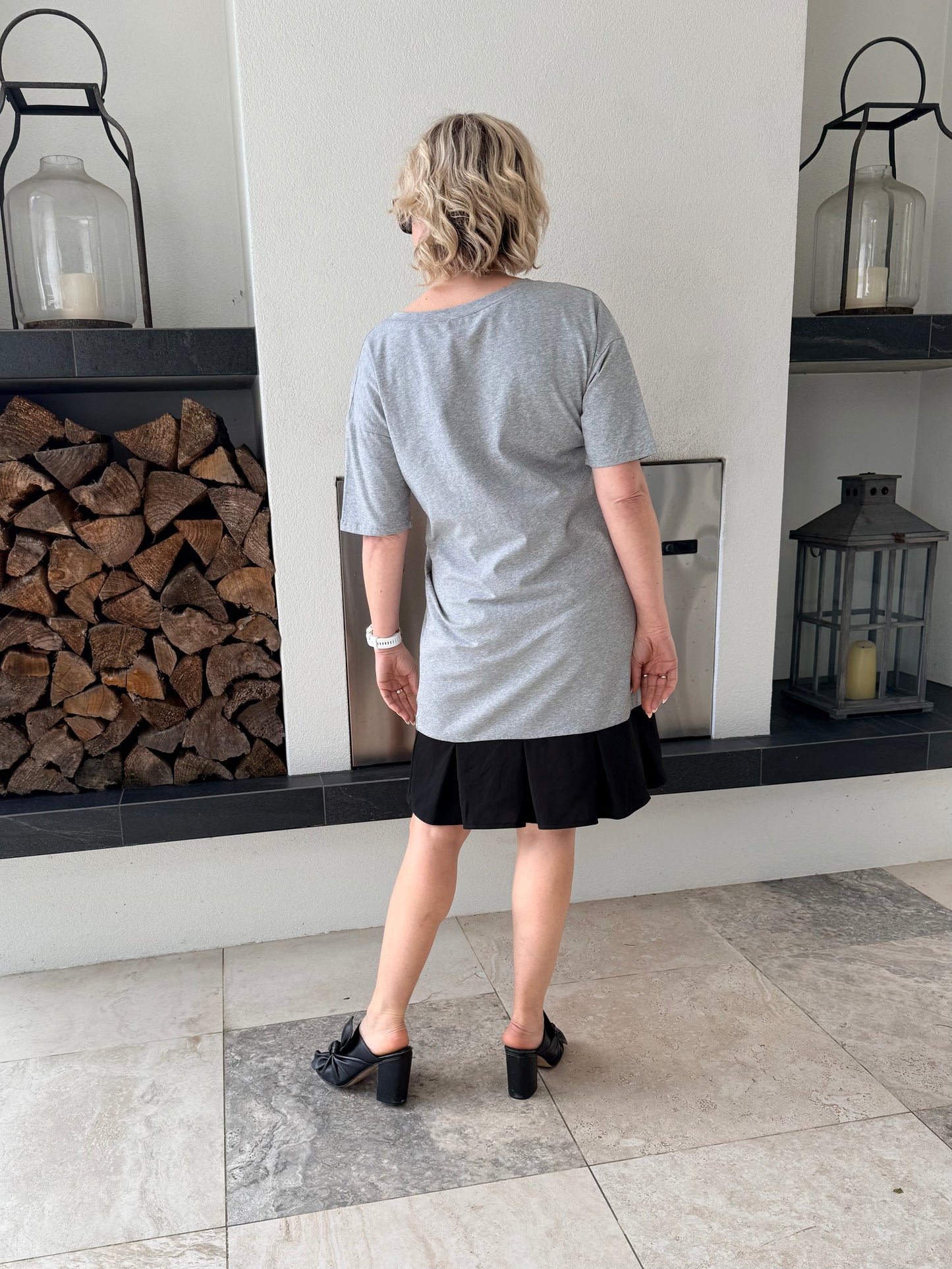 AUGUSTINE Grey 'Ooh LaLa' Dress, Fits Size M