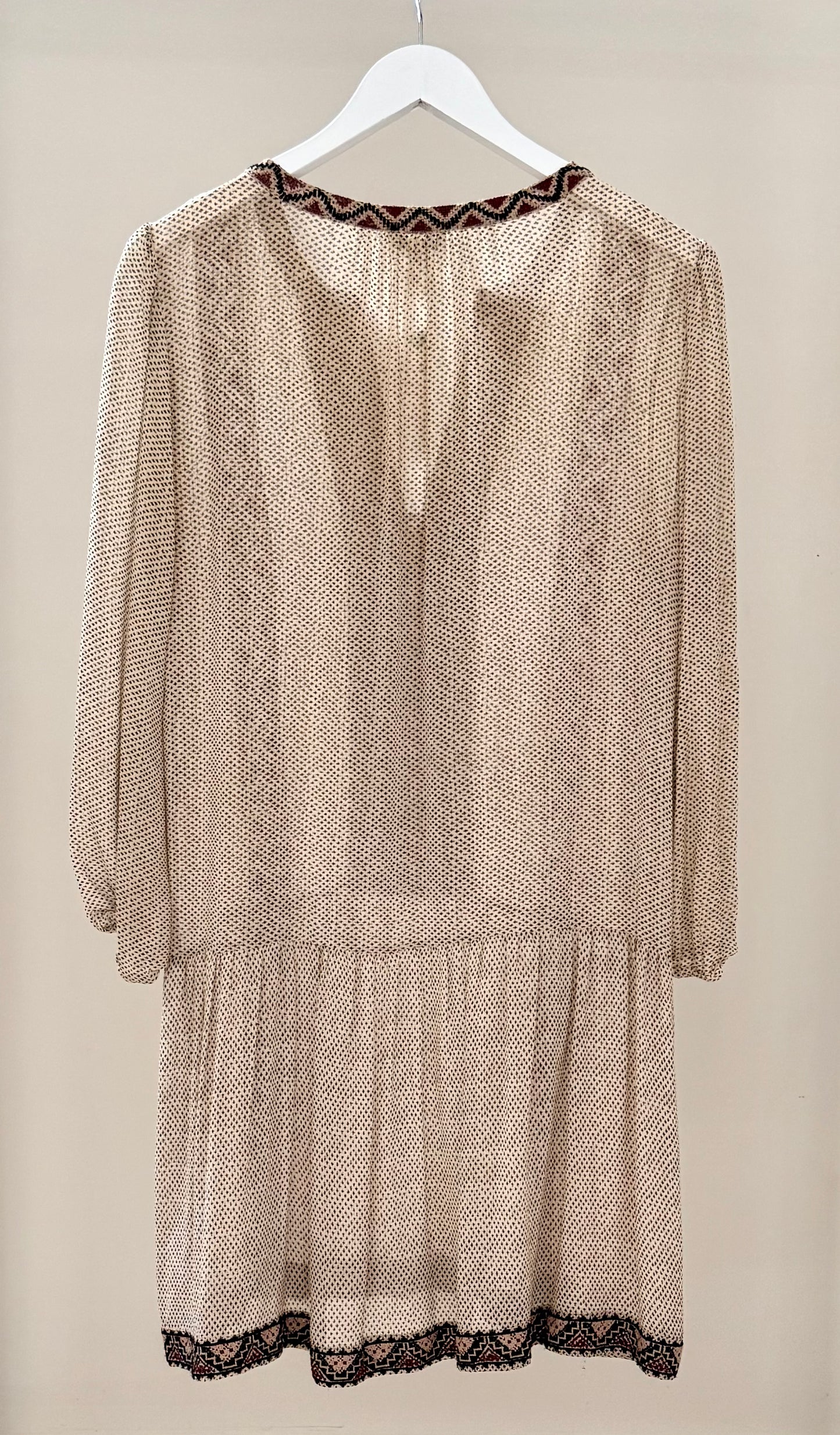 JOIE Brown Knee Length Silk Dress, Size M **Puppy Not For Sale